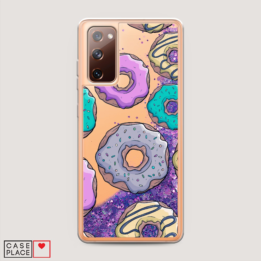 

Чехол Awog на Samsung Galaxy S20 FE / Самсунг S20 FE "Разноцветные пончики в глазури 2", Разноцветный, 2101392-1