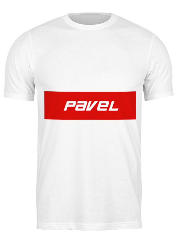 

Футболка мужская Printio Pavel белая L, Белый, Pavel