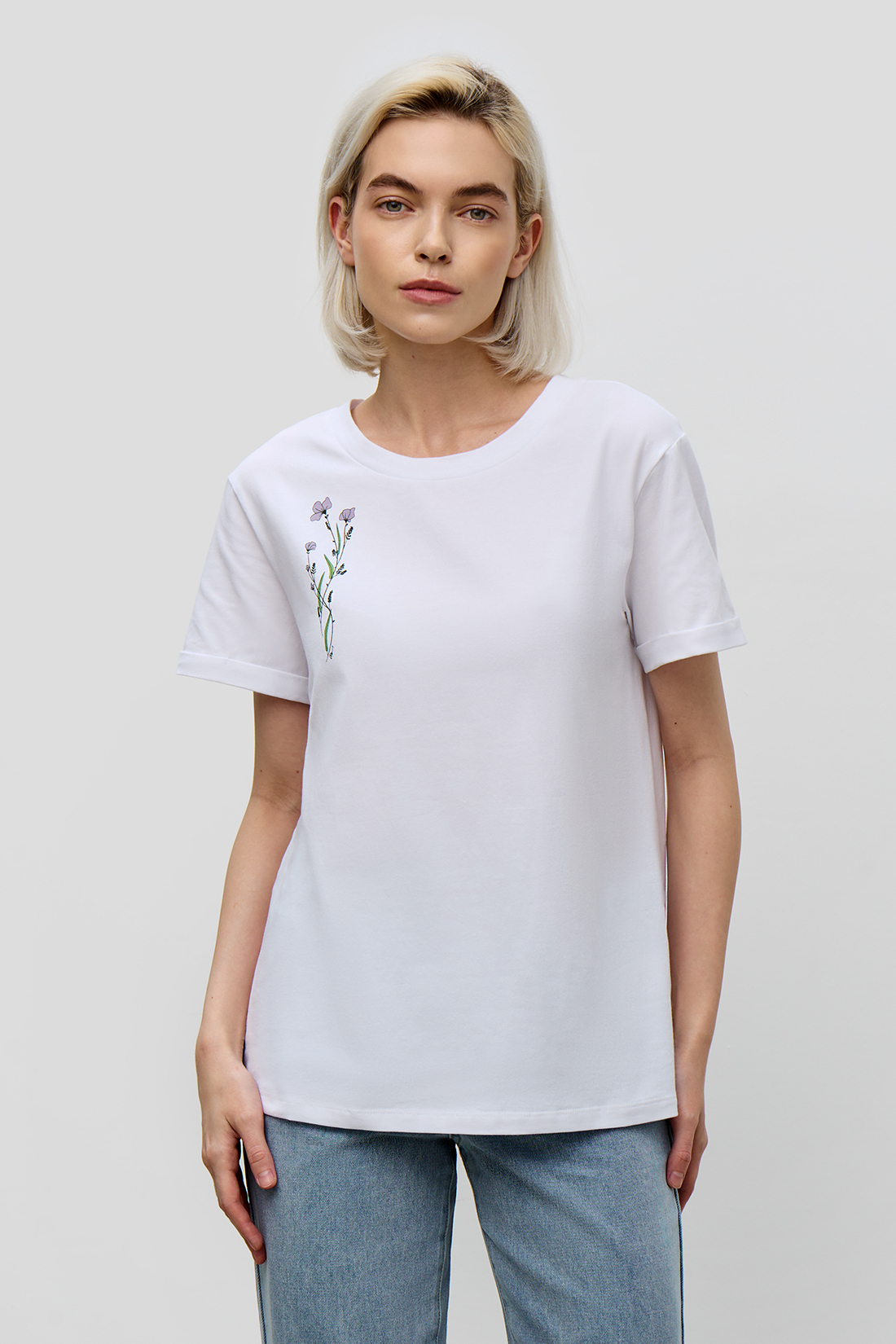 

Футболка женская Baon B2323016 белая 2XL, Белый, B2323016