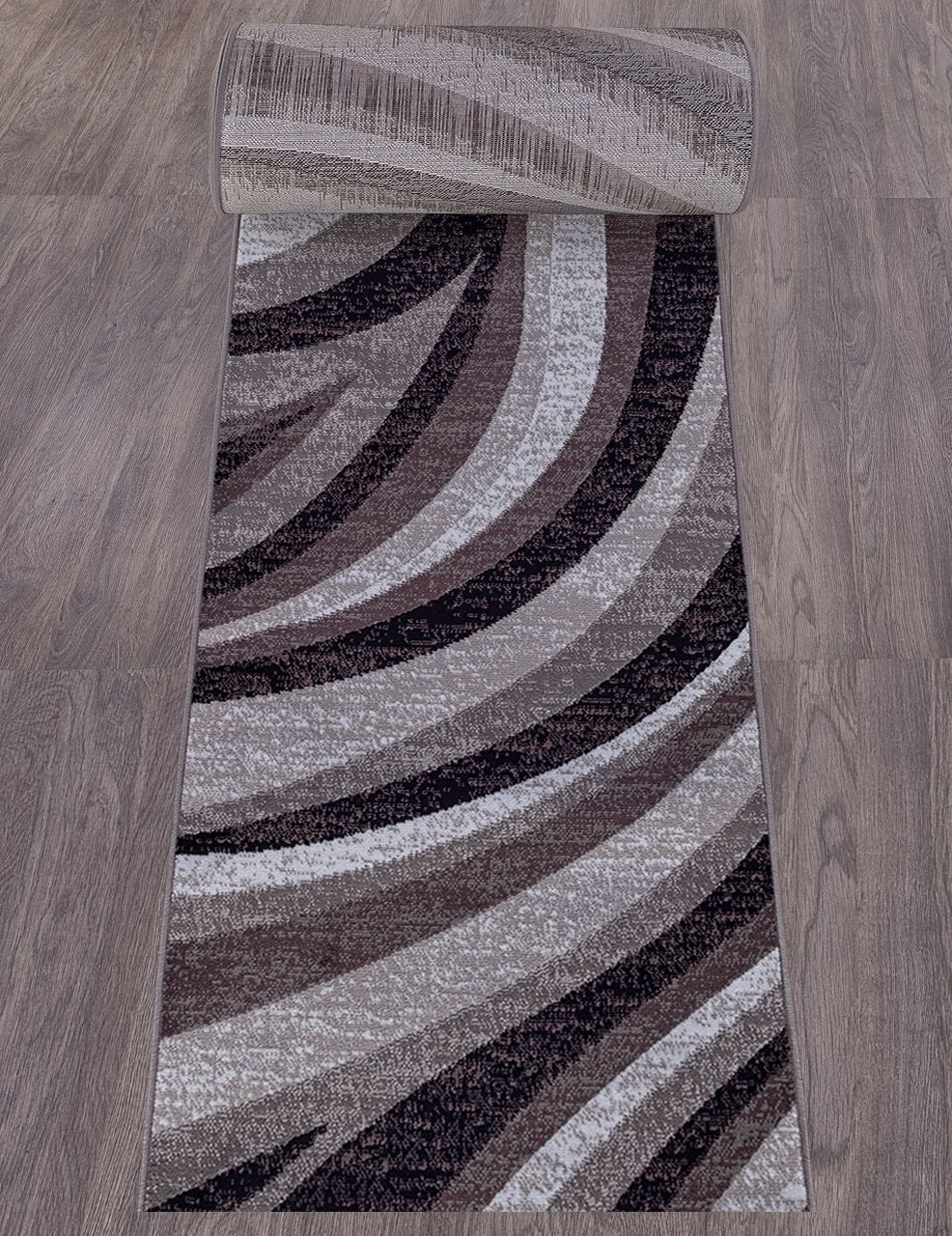 

Ковровая дорожка SILVER d234 GRAY-PURPLE