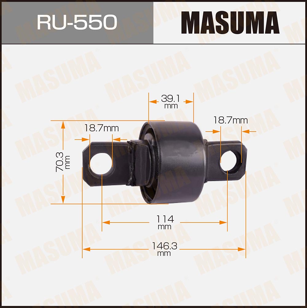 

Сайлентблок Рычага Mazda 6 (Gh) 07-13 Заднего Продольного Masuma Masuma арт. RU550