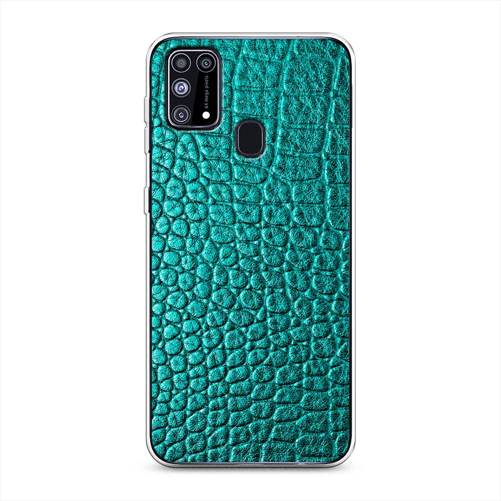

Чехол Awog на Samsung Galaxy M31 / Самсунг M31 "Бирюзовая змея", 2100750-3
