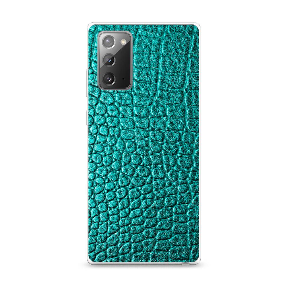 

Чехол Awog на Samsung Galaxy Note 20 / Самсунг Note 20 "Бирюзовая змея", 2100950-3