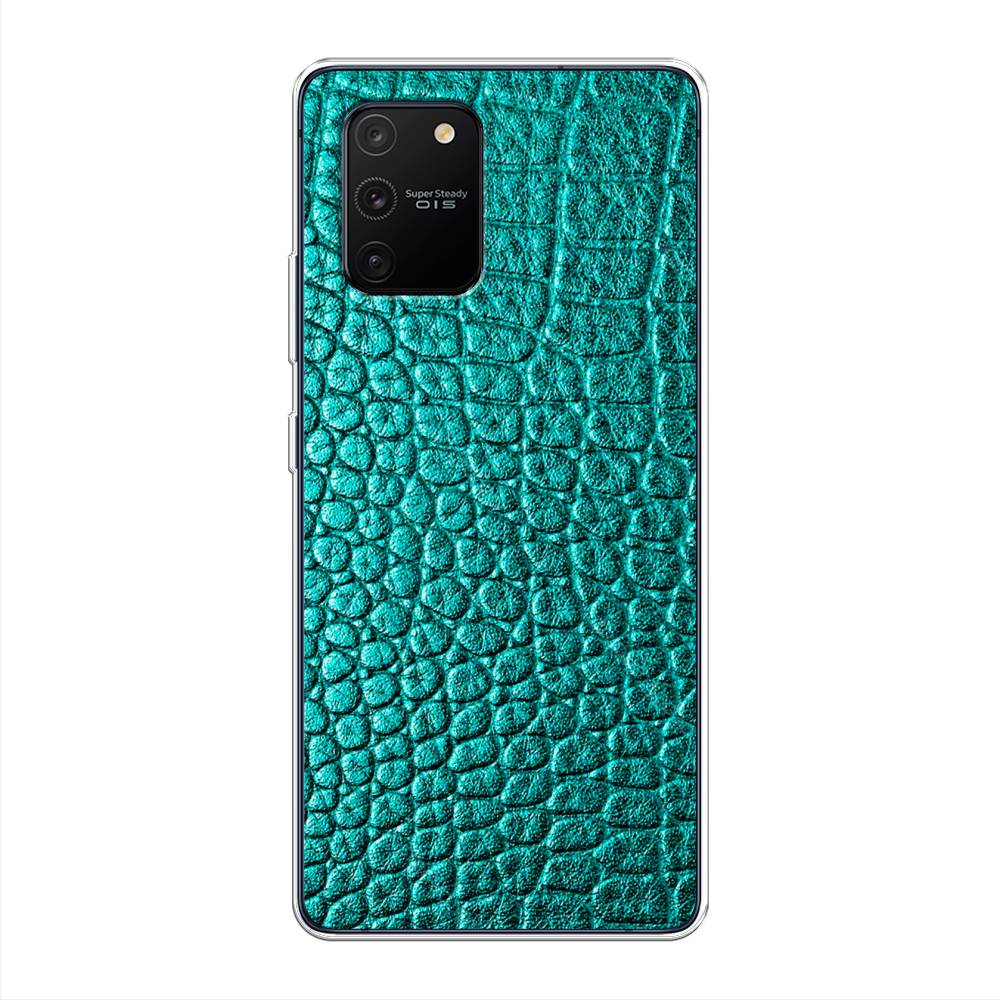 

Чехол Awog на Samsung Galaxy S10 Lite / Самсунг S10 Lite "Бирюзовая змея", 210050-3