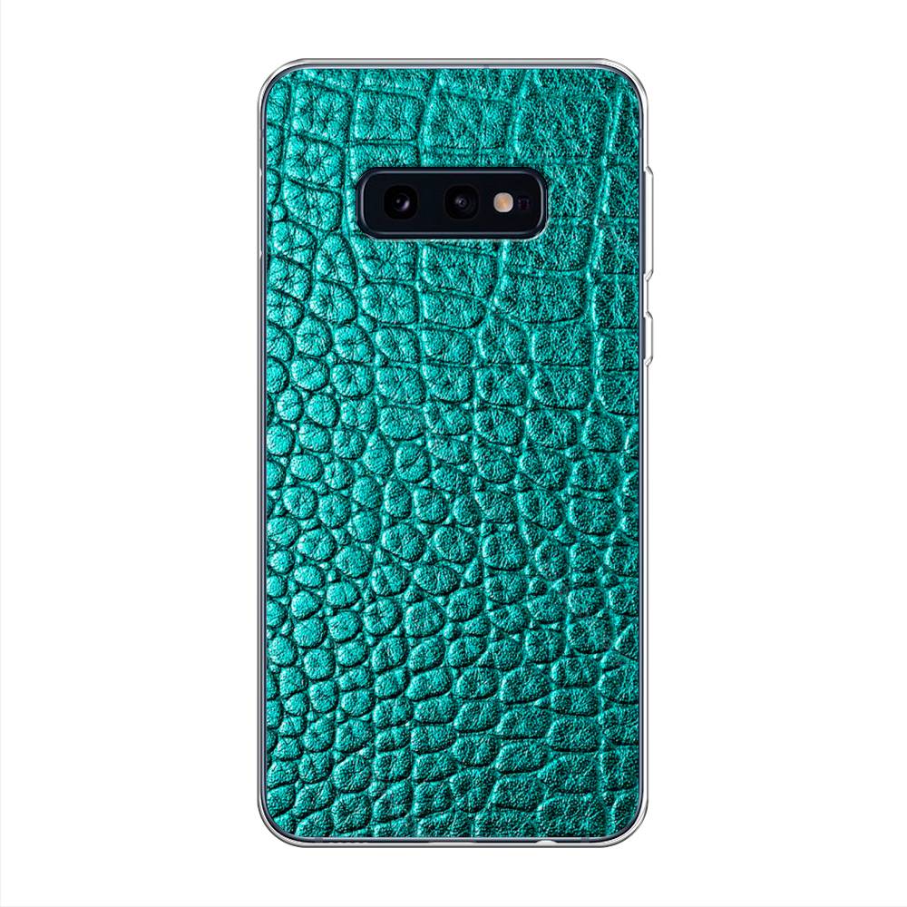 

Силиконовый чехол "Бирюзовая змея" на Samsung Galaxy S10E, 27250-3