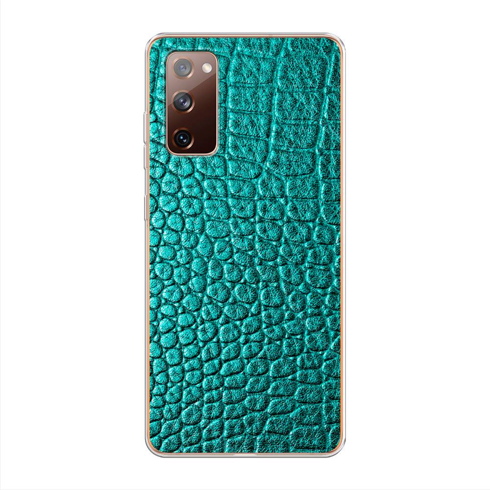 

Чехол Awog на Samsung Galaxy S20 FE / Самсунг S20 FE "Бирюзовая змея", 2101350-3