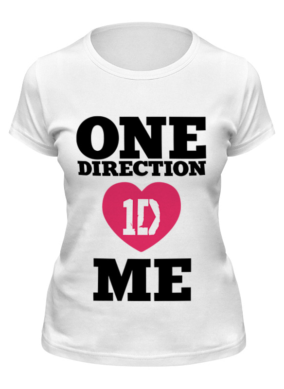 

Футболка женская Printio One direction белая XL, Белый, One direction