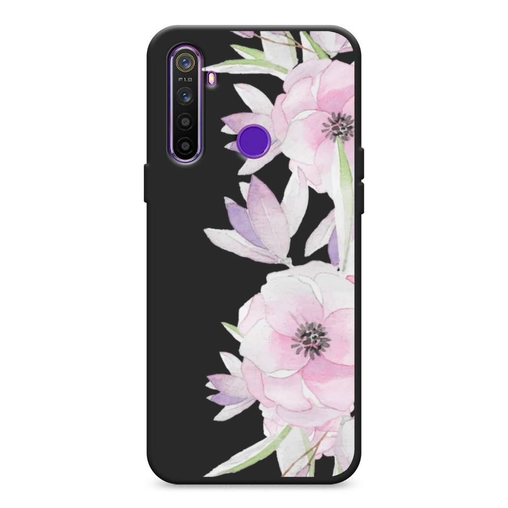 

Чехол Awog на Realme 5 "Нежные анемоны", Разноцветный, 251552-1
