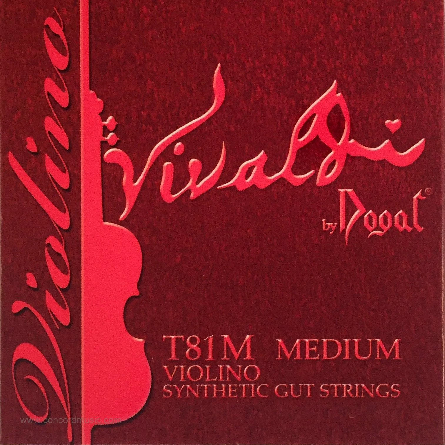 Комплект струн для скрипки Dogal Vivaldi T81 Medium T81M