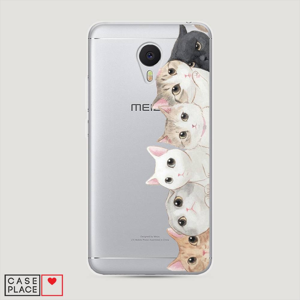 

Чехол Awog "Котики" для Meizu M3