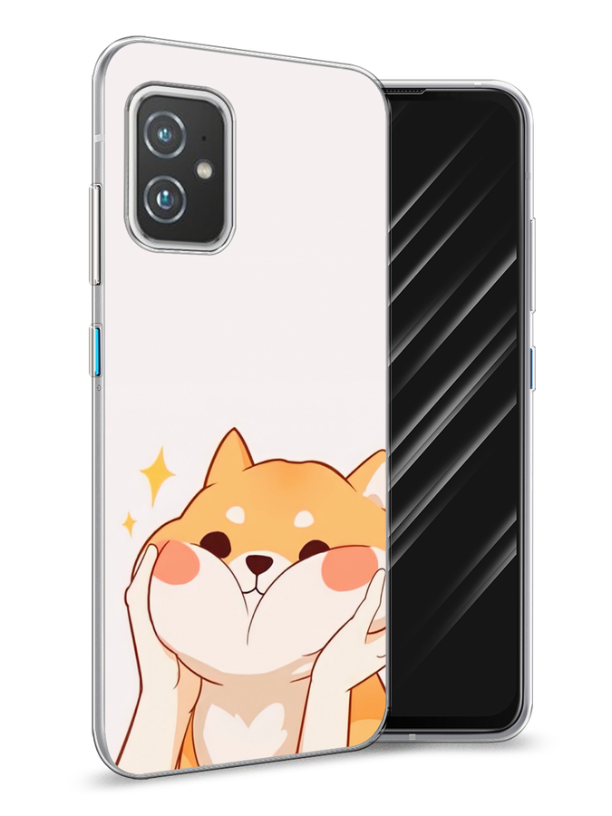 

Чехол Awog на Asus ZenFone 8 "Сладкий песик", Оранжевый, 44450-1