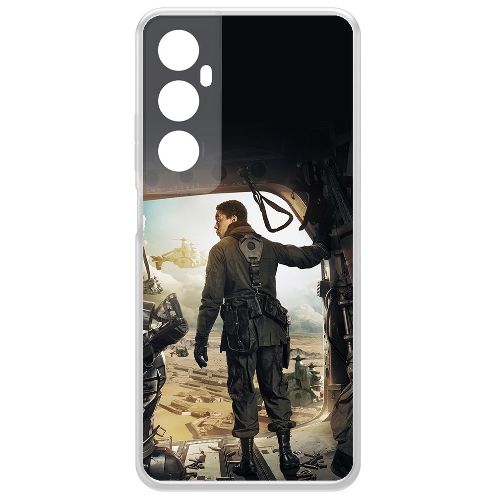 

Чехол-накладка Krutoff Clear Case Фоллаут (Fallout) - Аарон для Realme C65, Прозрачный