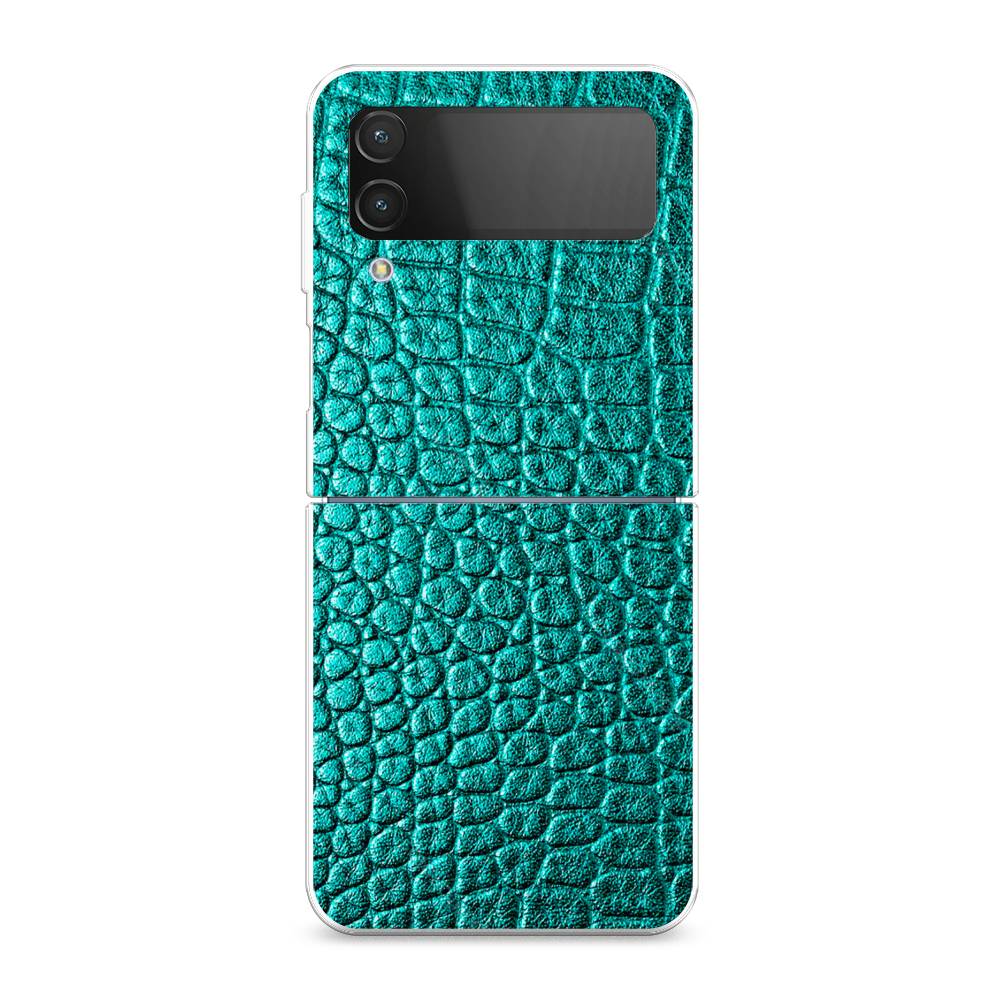 

Чехол Awog на Samsung Galaxy Z Flip 4 / Самсунг Z Flip 4 "Бирюзовая змея", 2106650-3