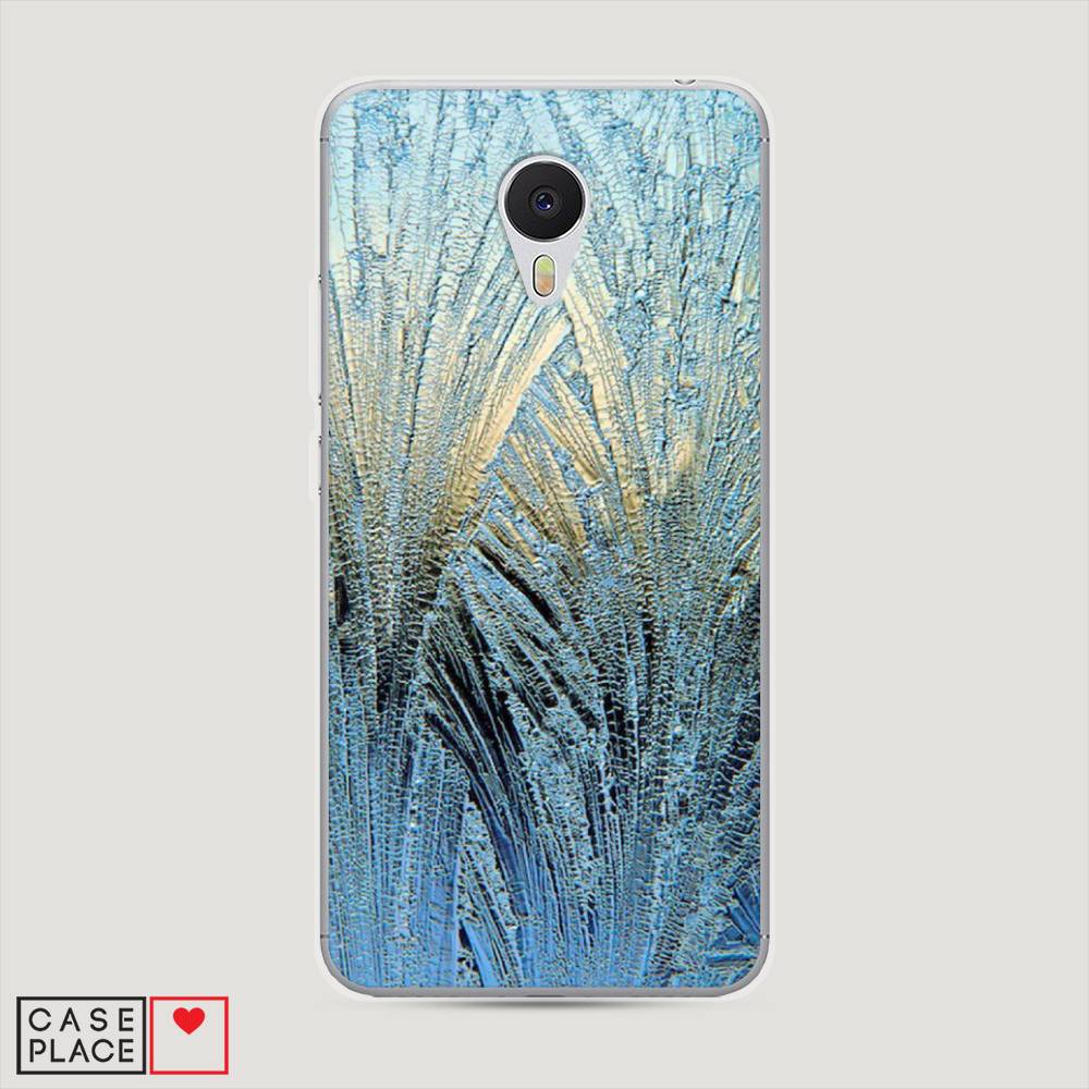 

Чехол Awog на Meizu M3 "Лёд", Голубой, 70350-4