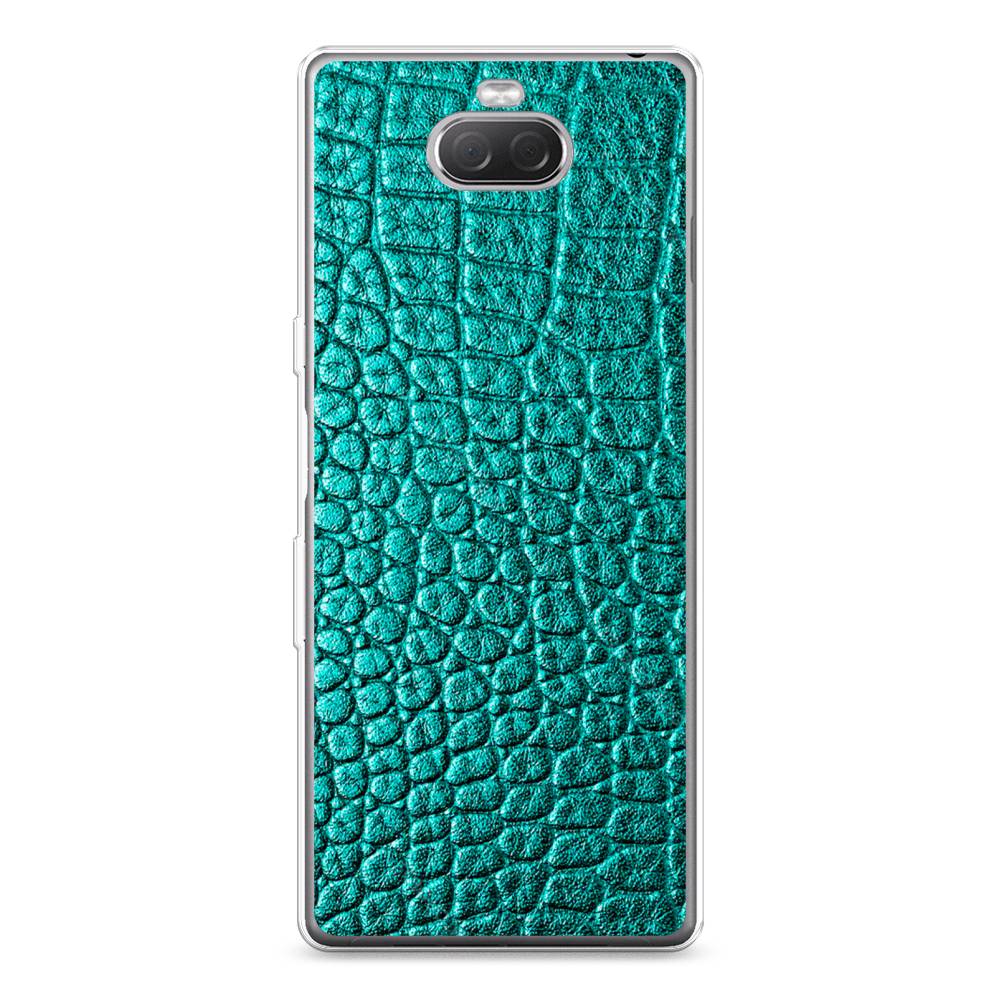 

Силиконовый чехол "Бирюзовая змея" на Sony Xperia 10 Plus, 54150-3