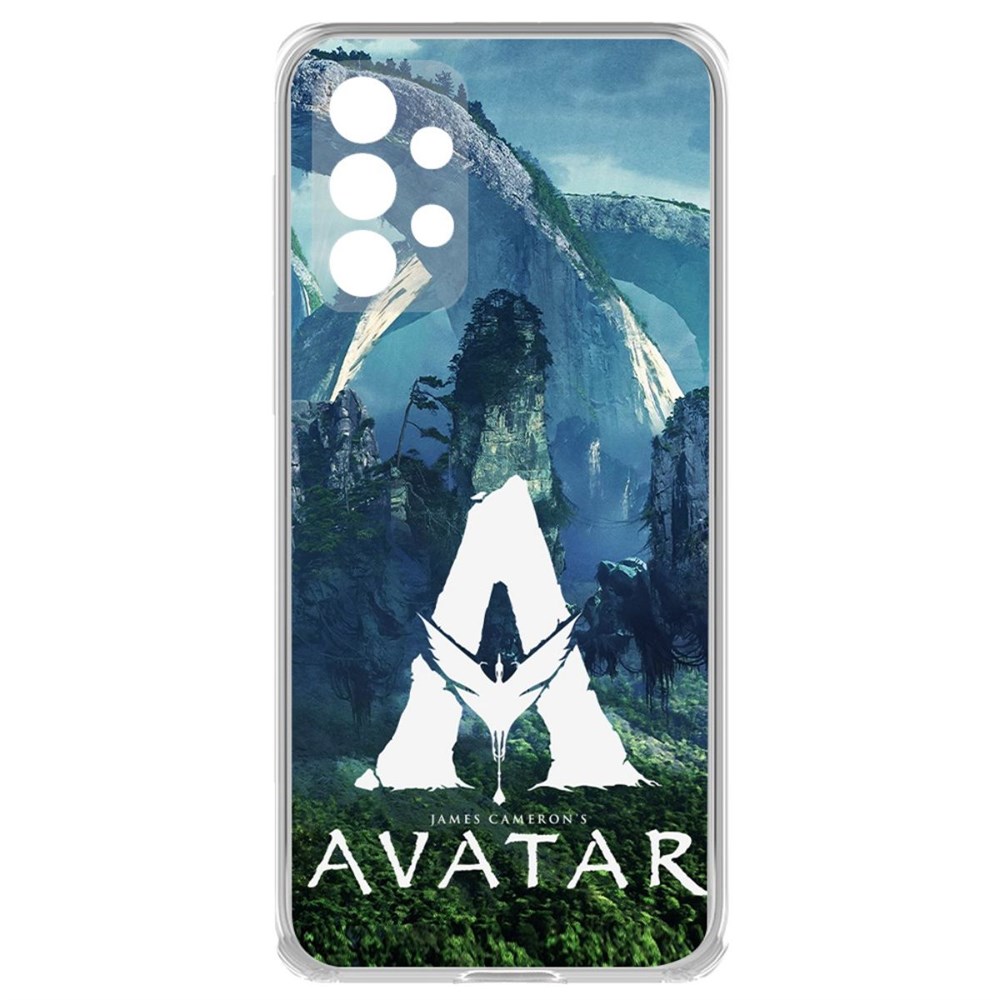 

Чехол-накладка кейс Аватар - Белое лого для Samsung Galaxy A73 5G (A736)