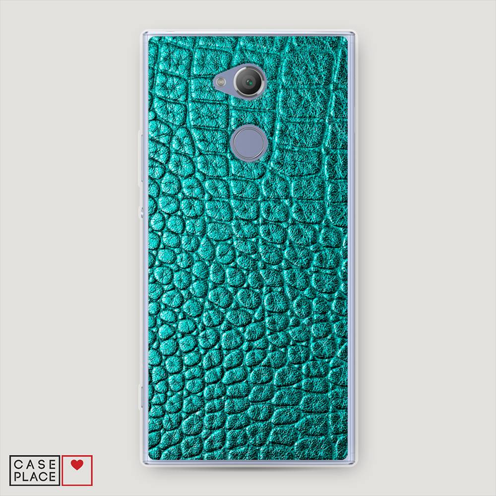 

Силиконовый чехол "Бирюзовая змея" на Sony Xperia XA2 Ultra, 53250-3