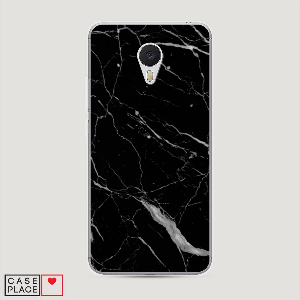 

Чехол Awog "Черный минерал" для Meizu M3, 70350-3