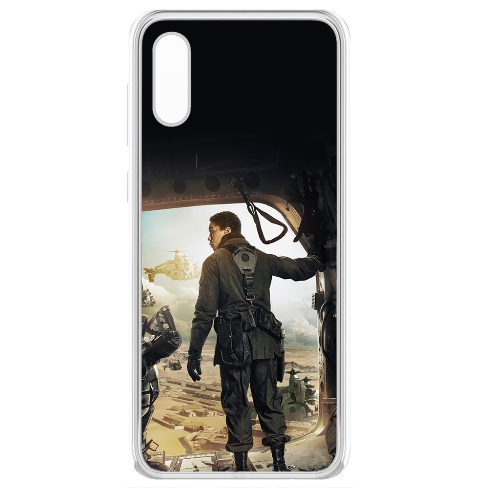

Чехол-накладка Krutoff Clear Case Фоллаут (Fallout) - Аарон для Samsung Galaxy A02 (A022)