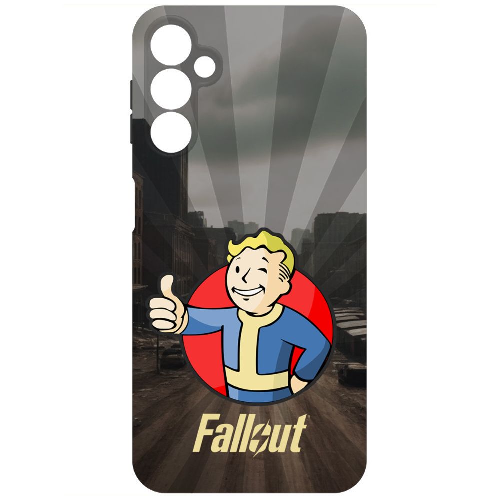 

Чехол-накладка Krutoff Soft Case Фоллаут (Fallout) -Волт-бой для Samsung Galaxy A24 (A245)