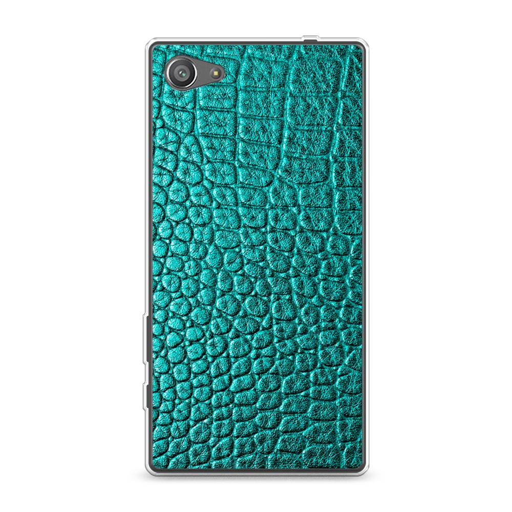 

Силиконовый чехол "Бирюзовая змея" на Sony Xperia Z5 compact, 52250-3