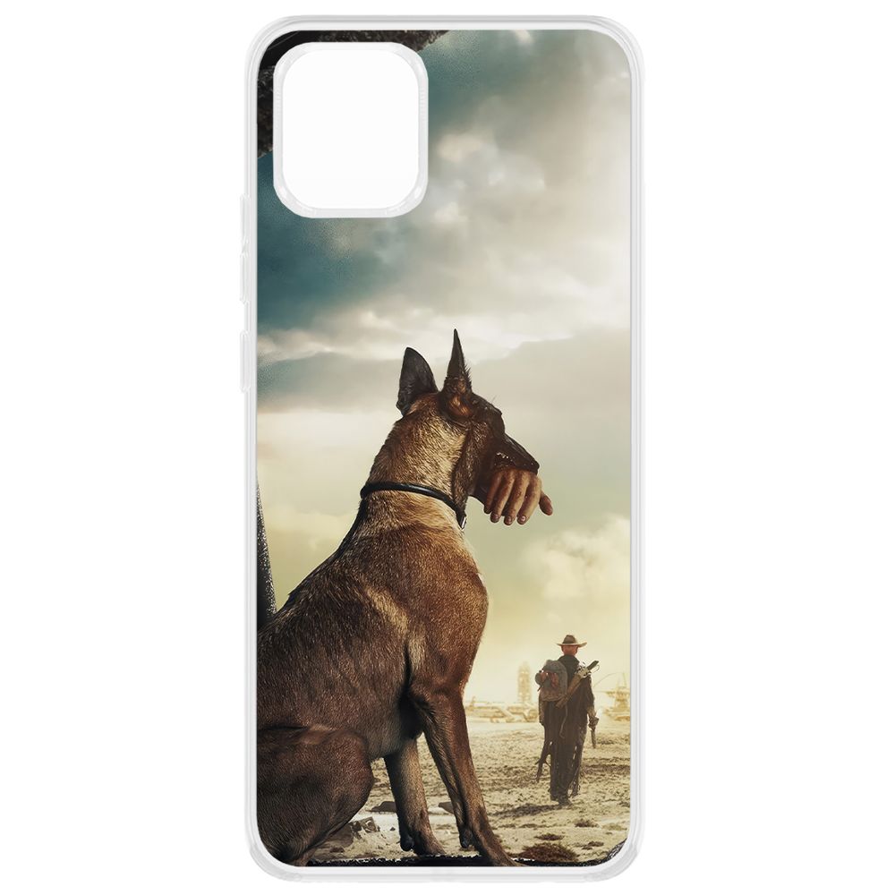 

Чехол-накладка Krutoff Clear Case Фоллаут (Fallout) - Псина для Samsung Galaxy A03 (A035), Прозрачный