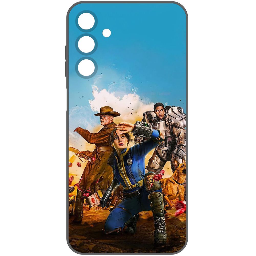 

Чехол-накладка Soft Case Фоллаут - Люси, Гуль и Аарон для Samsung Galaxy A25 5G (A256)