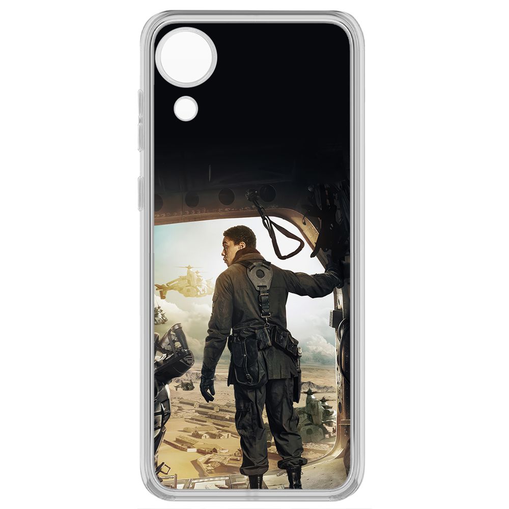 

Чехол-накладка Krutoff Clear Case Фоллаут - Аарон для Samsung Galaxy A03 Core (A032)