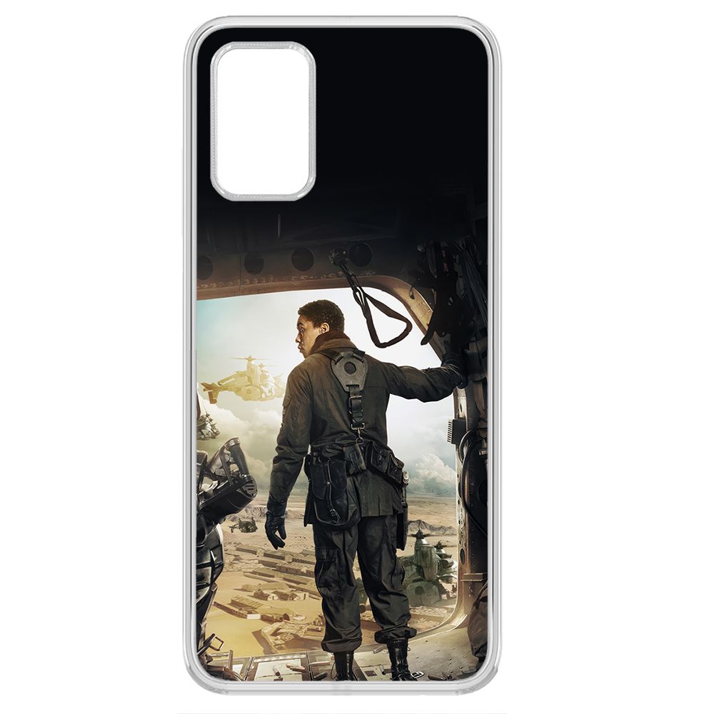 

Чехол-накладка Krutoff Clear Case Фоллаут (Fallout) - Аарон для Samsung Galaxy A03s (A037), Прозрачный