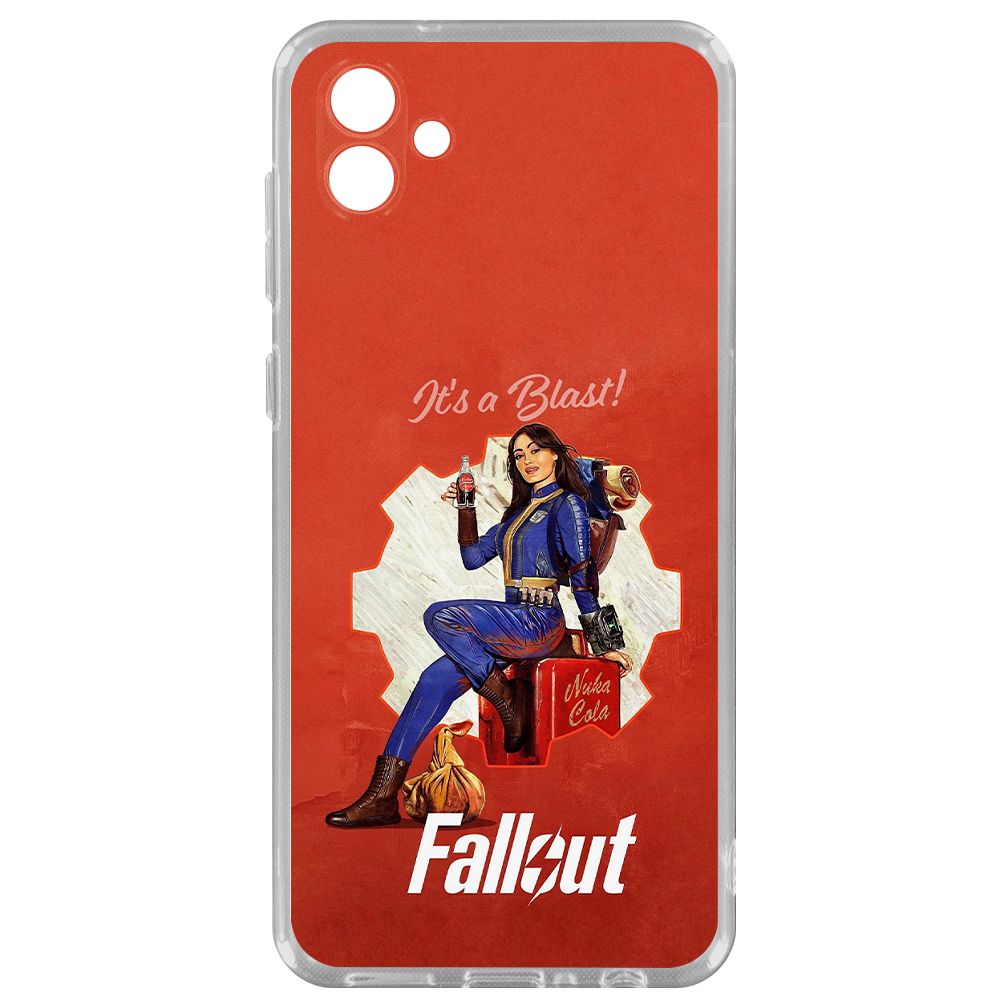 

Чехол-накладка Krutoff Clear Case Фоллаут - Это взрыв! для Samsung Galaxy A04 (A045)