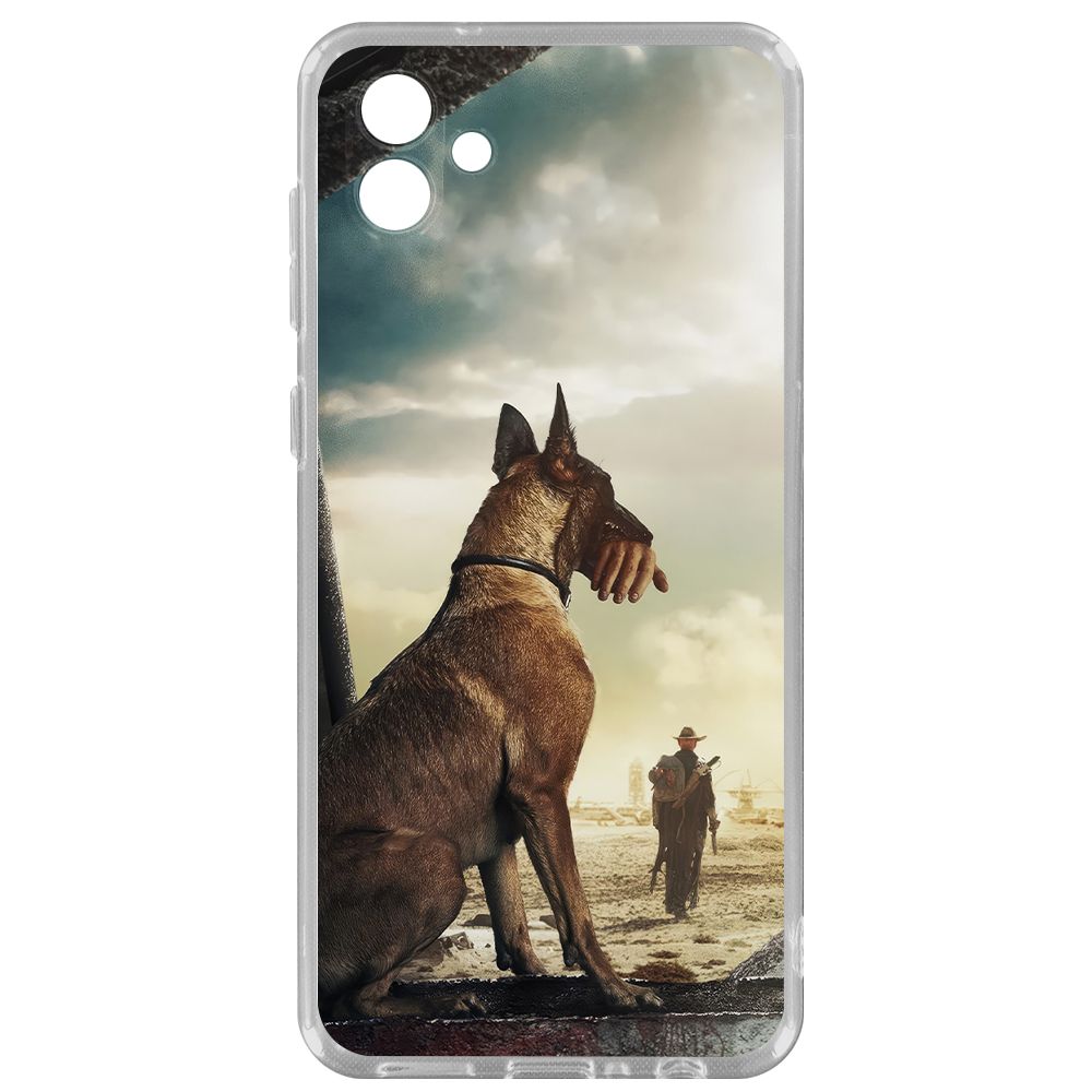 

Чехол-накладка Krutoff Clear Case Фоллаут (Fallout) - Псина для Samsung Galaxy A04 (A045), Прозрачный