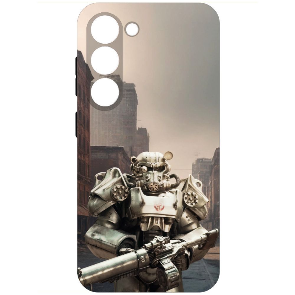 

Чехол-накладка Krutoff Soft Case Фоллаут (Fallout) -Рыцарь Братства для Samsung Galaxy S23