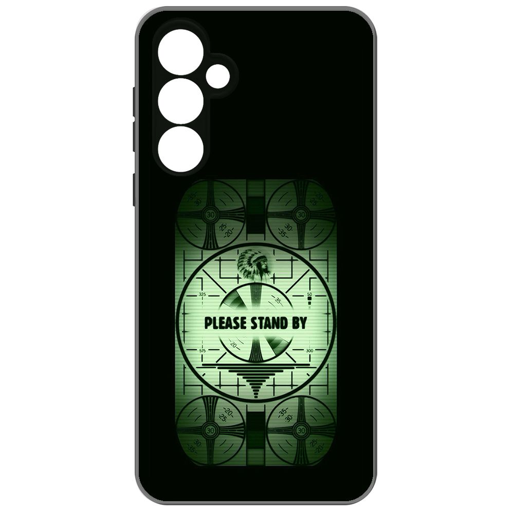 

Чехол-накладка Krutoff Soft Case Фоллаут - Пожалуйста, подождите для Samsung Galaxy S23 FE