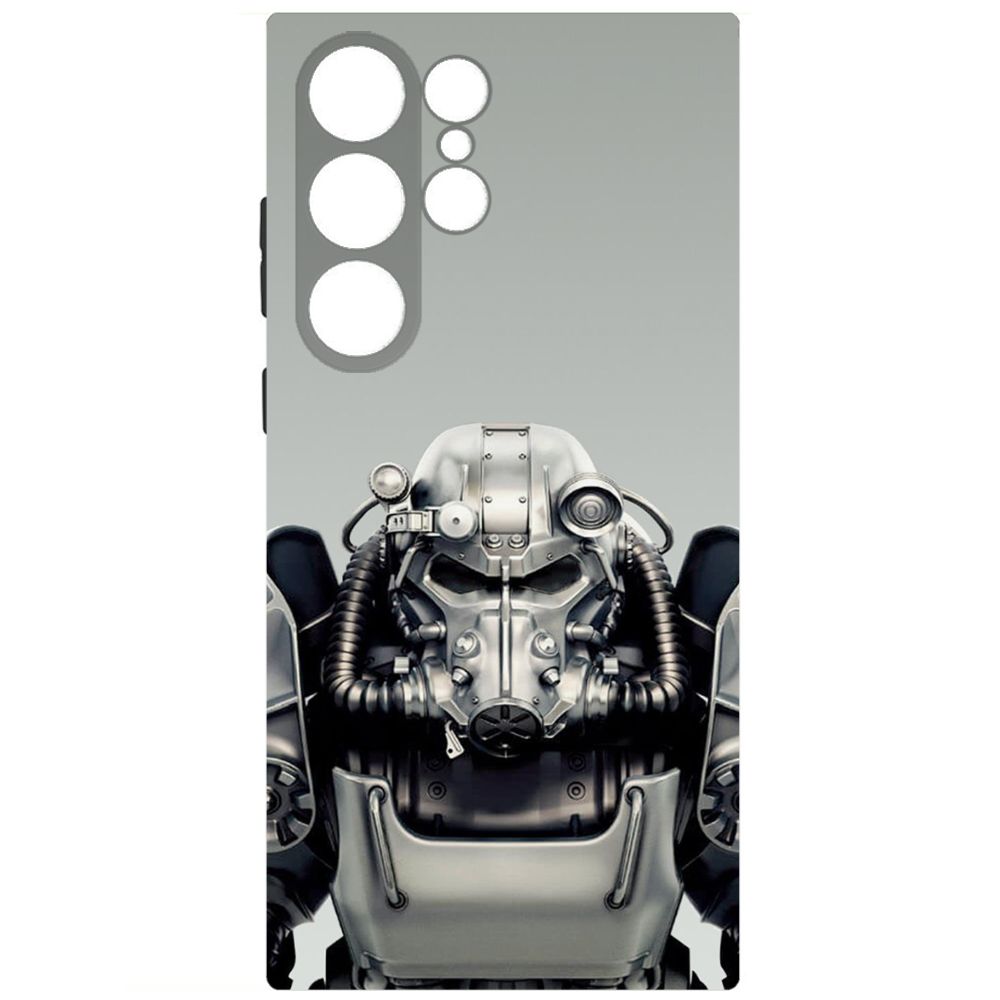 

Чехол-накладка Krutoff Soft Case Фоллаут - Братство стали для Samsung Galaxy S23 Ultra, Черный