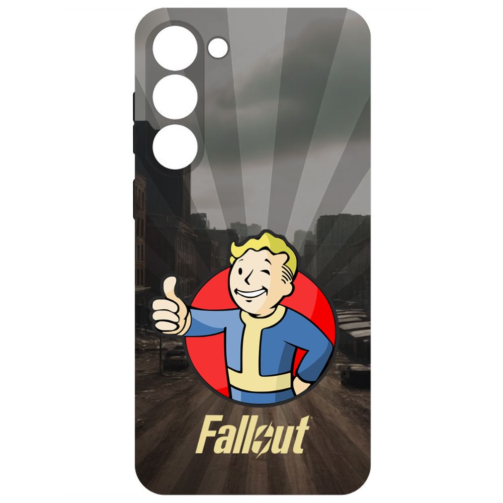 

Чехол-накладка Krutoff Soft Case Фоллаут (Fallout) - Волт-бой для Samsung Galaxy S23+