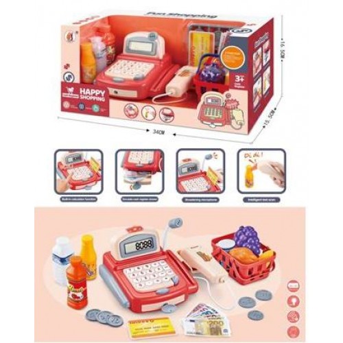 

Кассовый аппарат Next с ключом и аксессуарами, свет, звук, в короб 8088A-2