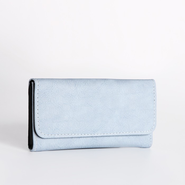 

Кошелек женский NoBrand 9731010 голубой, 9731010