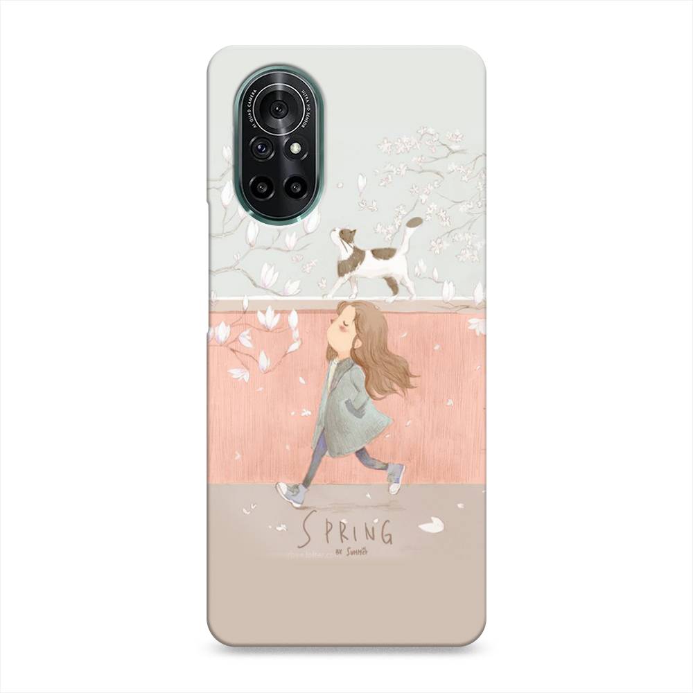 

Чехол Awog "Девочка-весна" для Honor V40 Lite, 6105120-5