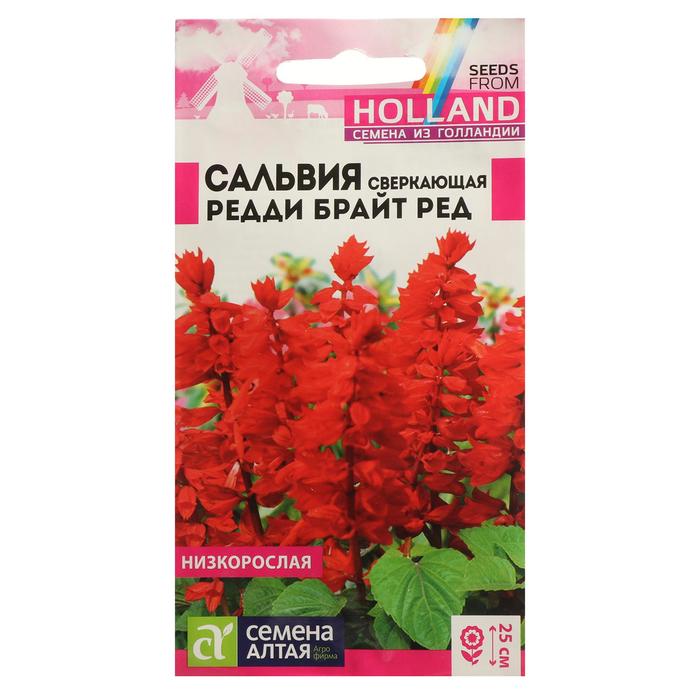 

Семена сальвия Семена Алтая Редди Брайт 7350043-13p 3 уп.