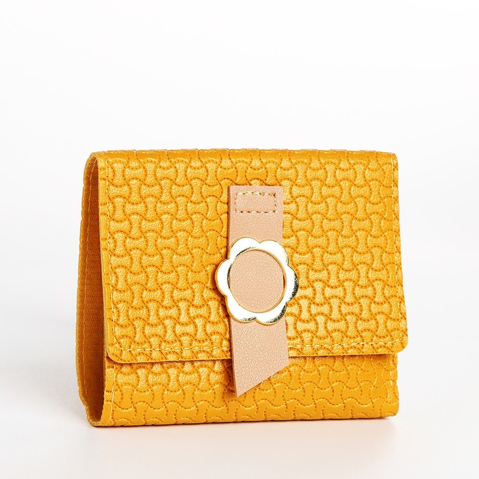 

Кошелек женский NoBrand 9730914 желтый, 9730914