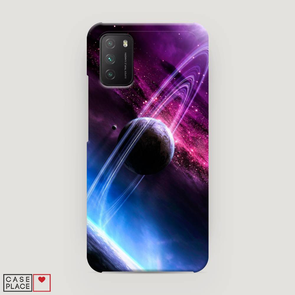 

Пластиковый чехол "Космос 17" на Xiaomi Poco M3, 39520-3