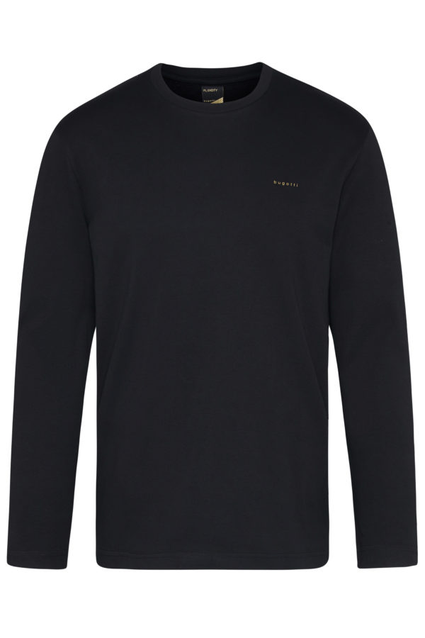 

Лонгслив мужской Bugatti 8330 85192/290 черный 4XL, 8330 85192/290