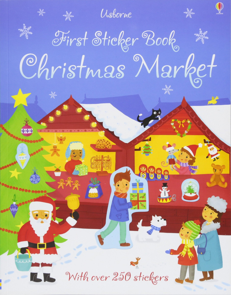 

First Sticker Book: Christmas market