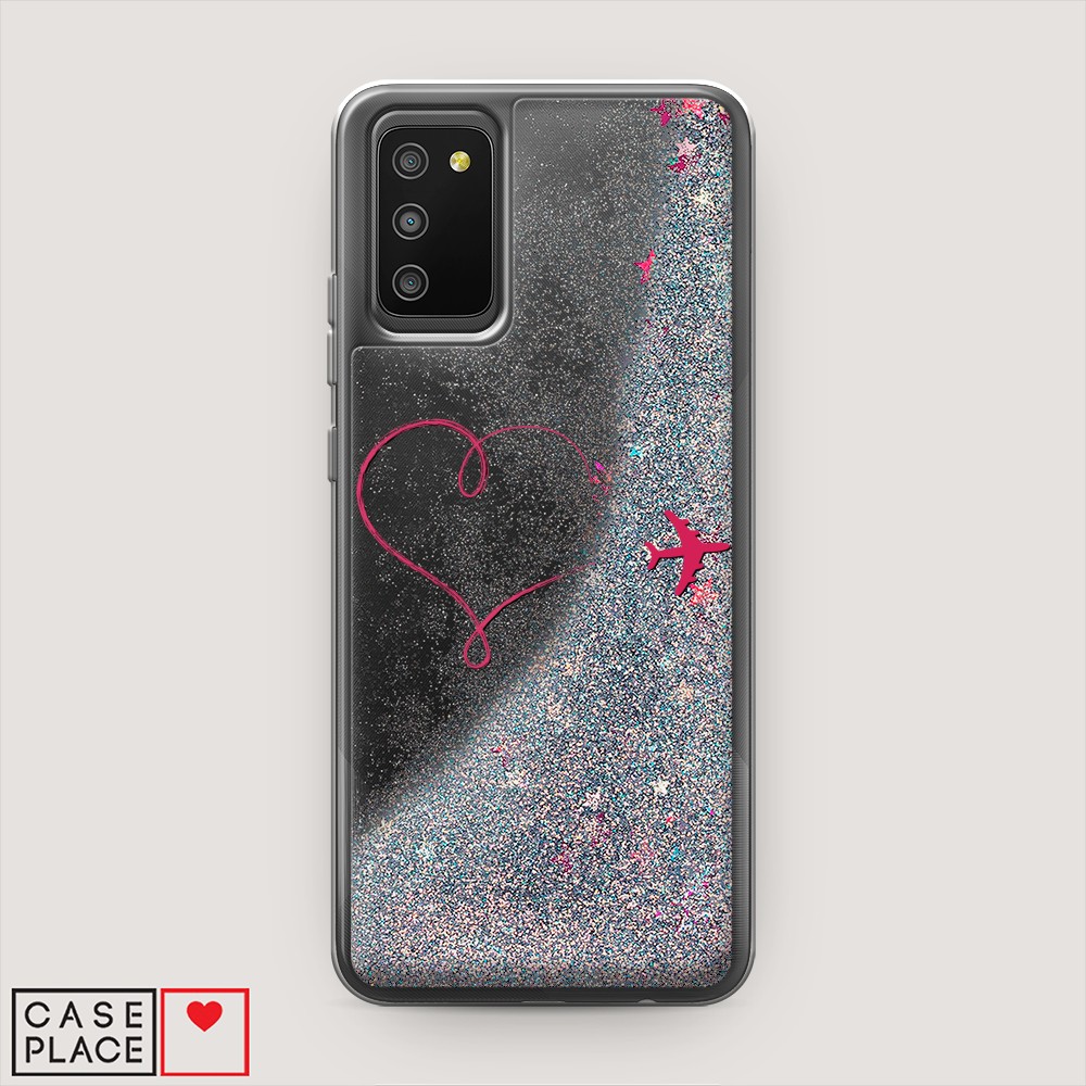 

Чехол Awog на Samsung Galaxy A02s / Самсунг A02s "Сердце и самолет", Разноцветный, 2102391-1