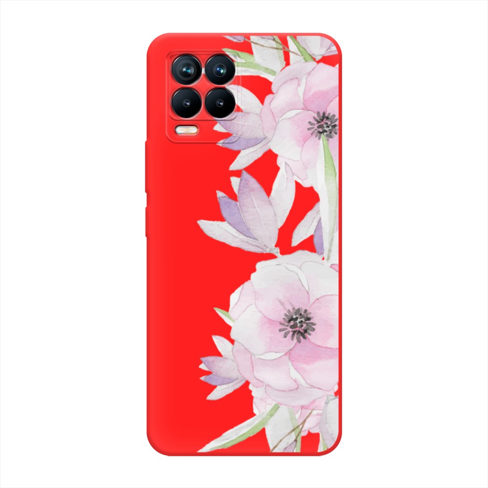 

Чехол Awog на Realme 8/8 Pro "Нежные анемоны", Разноцветный, 255553-1