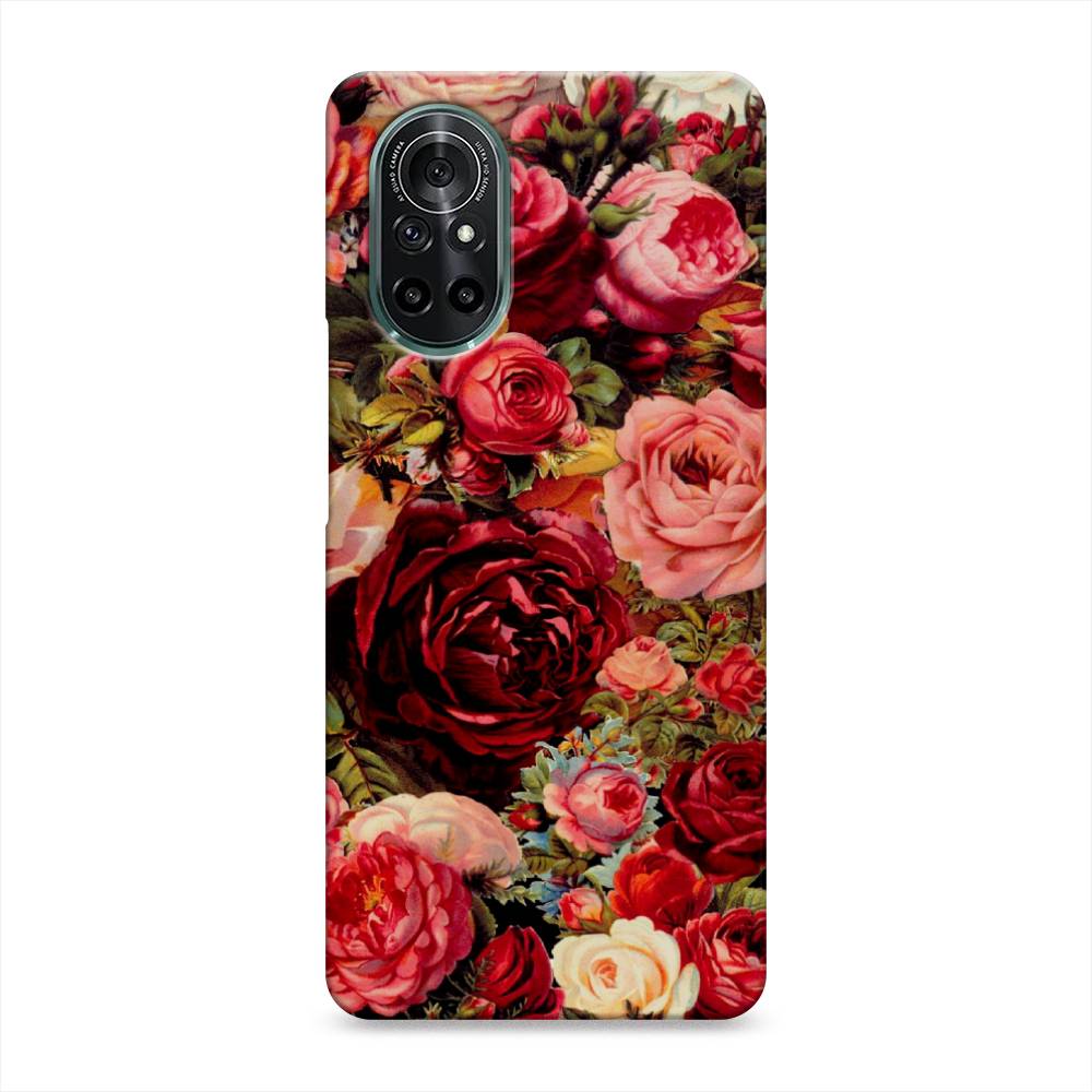 

Чехол Awog "Розы винтажные" для Honor V40 Lite, 6105120-6