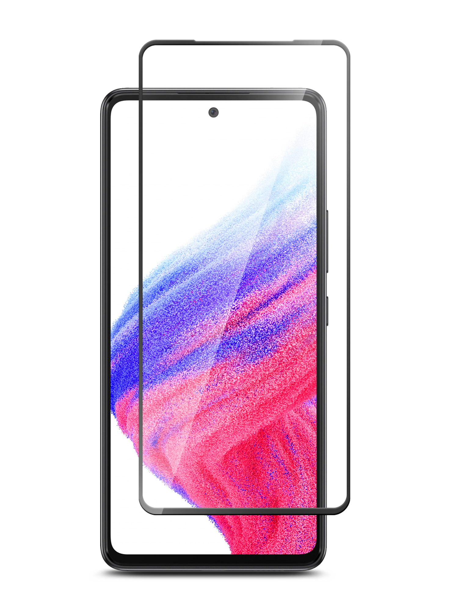 Защитное стекло Brozo на Samsung A53 на весь экран