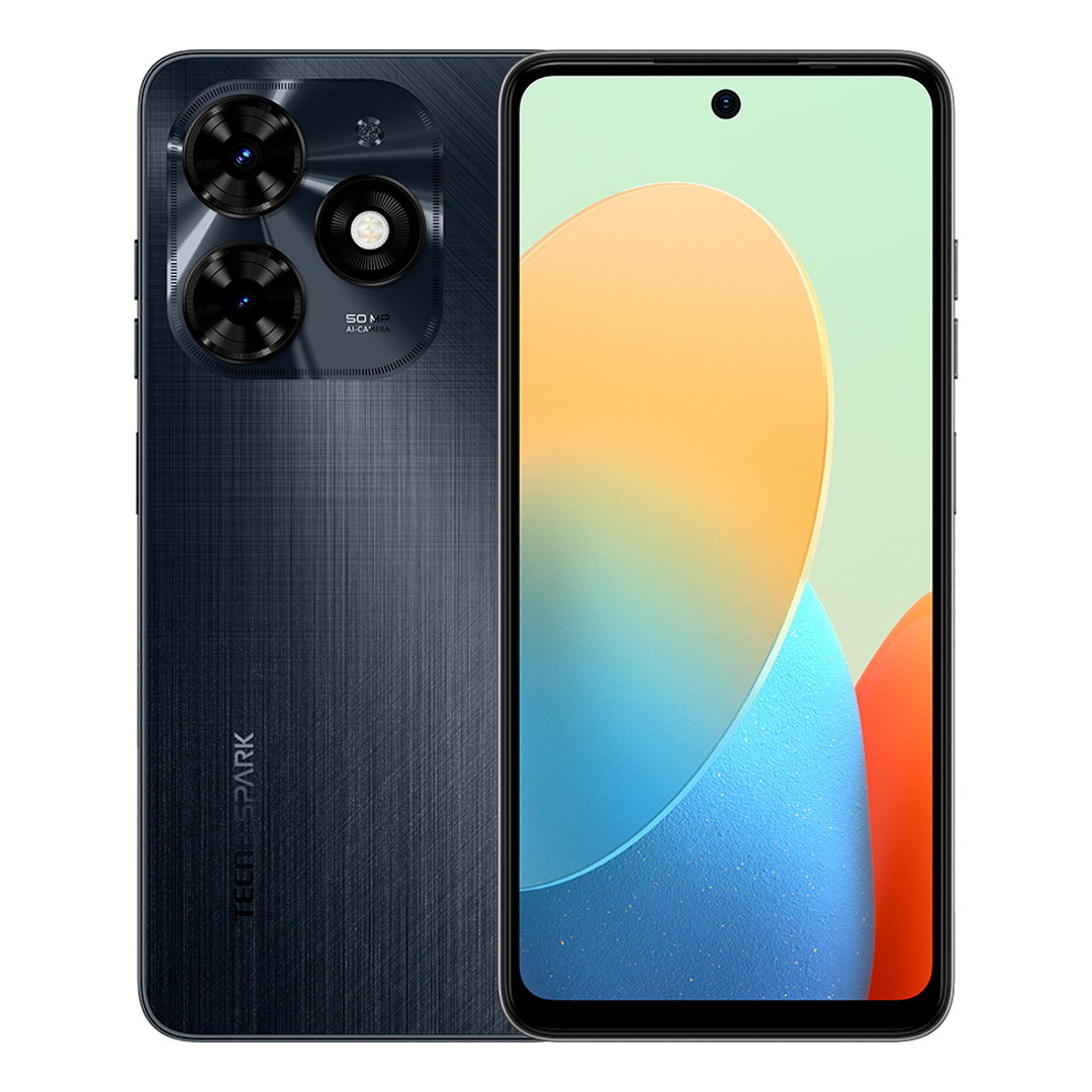 

Смартфон TECNO Spark 20c 8+128 черный, Spark 20c 8+128 черный