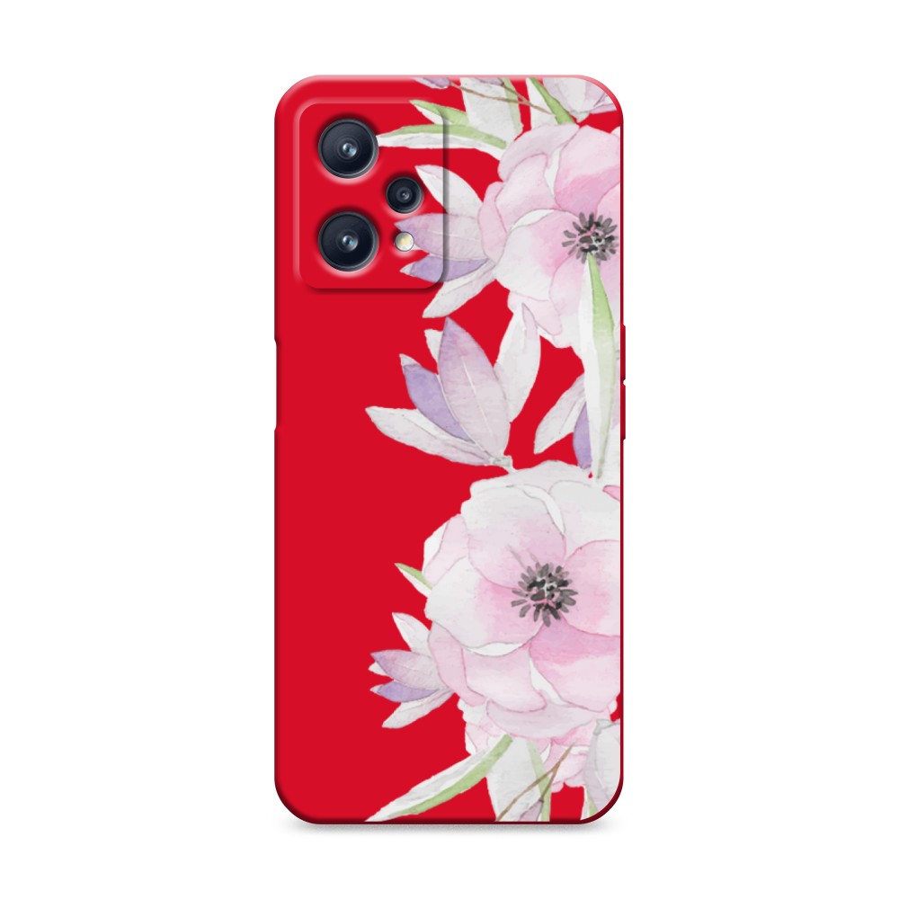 

Чехол Awog на Realme 9 Pro Plus "Нежные анемоны", Разноцветный, 258753-1