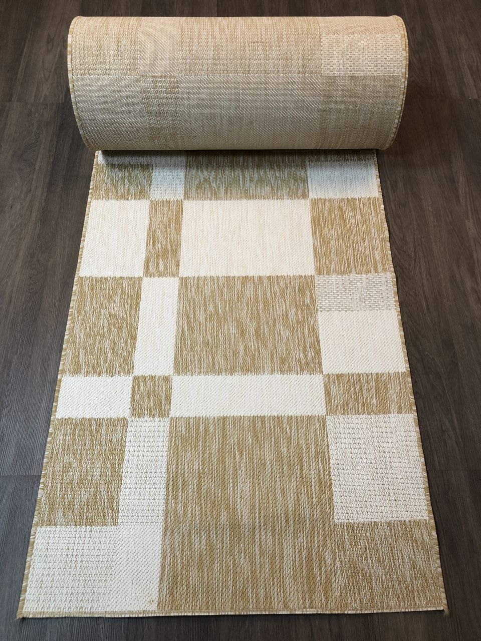 фото Ковровая дорожка vegas s005 beige merinos